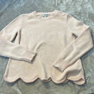 J crew light pink sweater